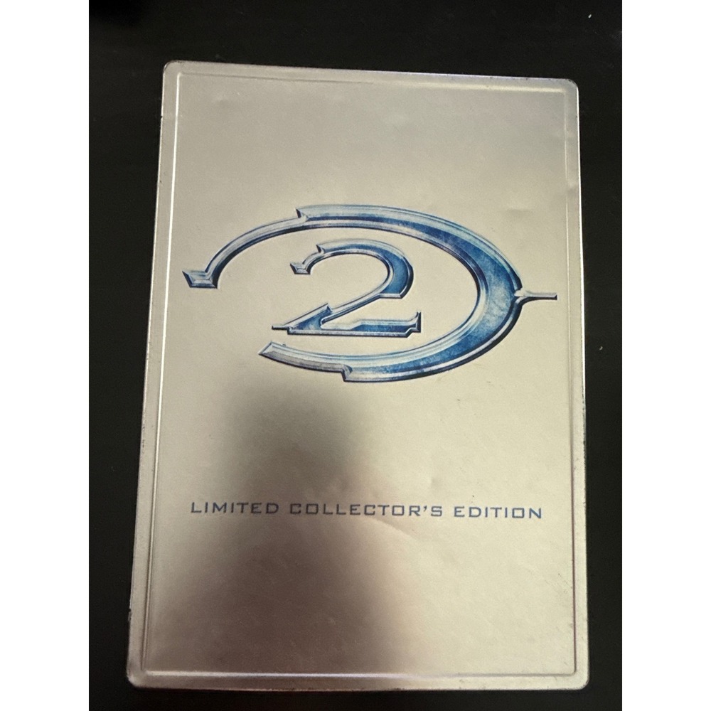 Halo 2 Limited Collector's Edition Microsoft Xbox Steelbook Case with Manual